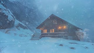 Heavy Blizzard & Howling Wind Sounds for Sleeping┇Snowstorm Ambience┇White Noise to Sleep & Relax