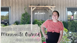 Visiting My Favorite Small Businesses | DITL of a Mennonite Mom