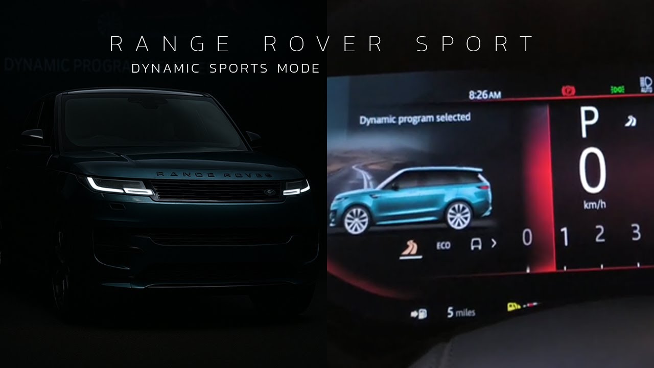 Dynamic Drive Mode | Range Rover Sport | LandRover | Azlan Motors - YouTube
