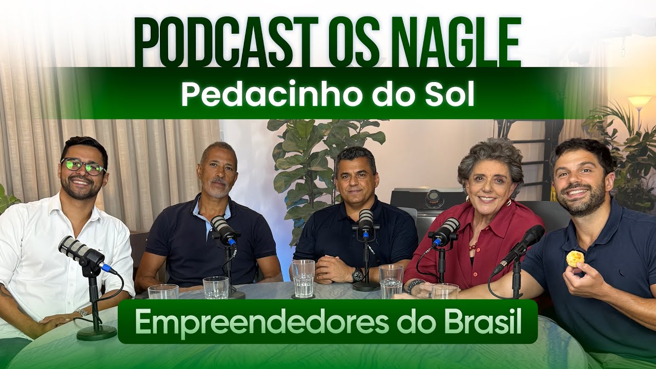 Capa do episódio: Pedacinho do Sol, o pão de queijo que tem muito queijo mesmo :