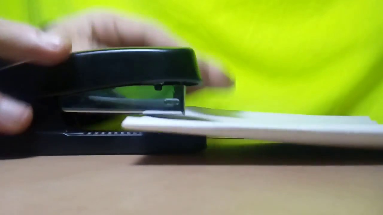ASMR Stapler (Satisfying Sound Effect) YouTube