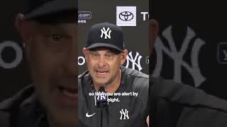 It's embarrassing Aaron Boone on MLB changing rule on Jose Caballero without telling the Yankees