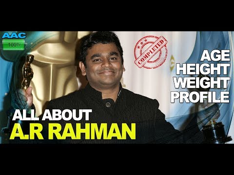 Video: A. R. Rahman Net Worth