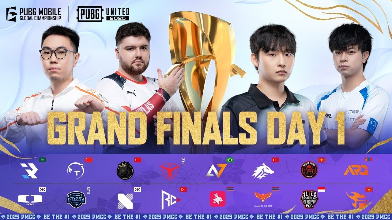[EN] 2025 PMGC Grand Finals | Day 1 | PUBG MOBILE Global Championship