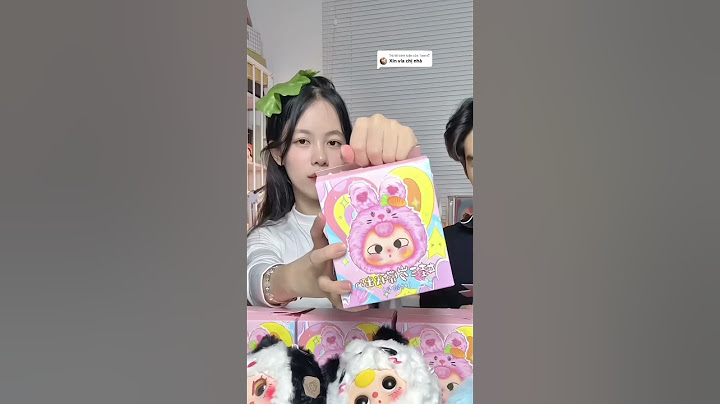 Cách để có baby three khui #betixiuriviu #unboxing #review #babythree #blindbox #unbox