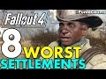 Top 8 Worst Settlement Locations in Fallout 4 (Includes DLC) #PumaCounts