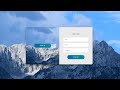 Animated Slide Sign Up &amp; Sign In Form | How To Create A LogIn Form In HTML CSS JS Login Form Design