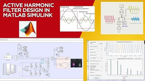 Active harmonic filter in matlab Simulink | Power quality improvement in MATLAB Simulink 
