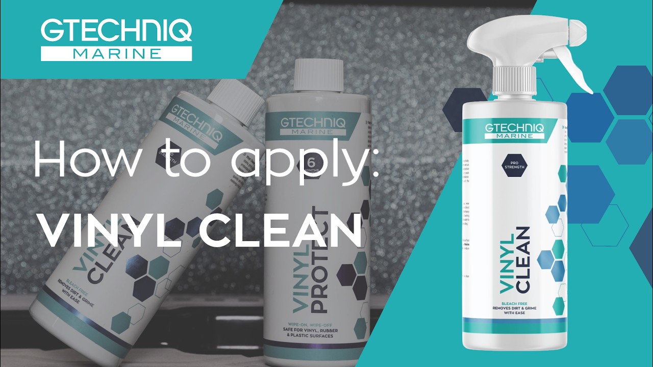 Vinyl Clean | Vinyl Boat Seat Cleaner | Gtechniq Marine