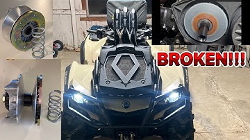 New CV-TECH Clutch for the 2023 XMR 850 / It broke so soon!!