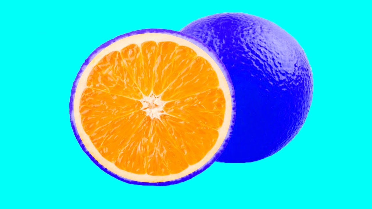 스톱모션 애니메이션을 만족시키는 과일 및 채소 내부 패턴 Patterns Inside Fruits and Vegetables Stop-Motion Animation 88