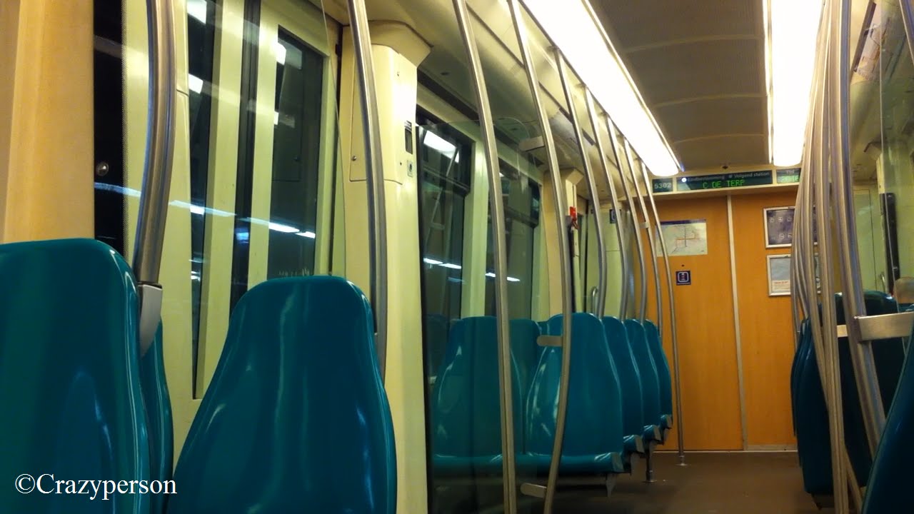 RET Metro rit Heemraadlaan - Pernis Rotterdam op lijn C naar De Terp (in MG2/1 wagen 5302)