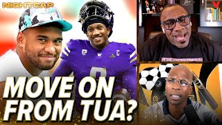 Unc \& Ocho debate if Dolphins should replace Tua Tagovailoa \& draft Michael Penix Jr. | Nightcap