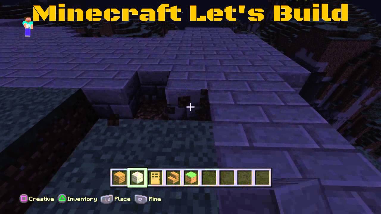 Minecraft Let's Build Part 1 - YouTube