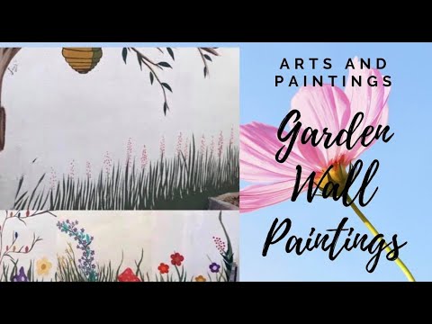 Garden Wall Paintings - YouTube