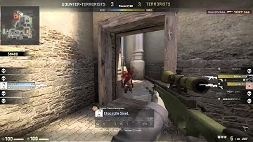 CS:GO AWP ACE and 1v4 Clutch