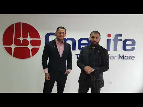Mansour Tawafi with Konstantian Ignotova at Onecoin Head Office Bulgaria |2018|