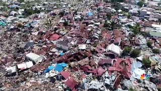Rescuers are now scrambling to find survivors who might be trapped in
crumbled buildings or homes. the number of missing is unclear, as
death toll surges...