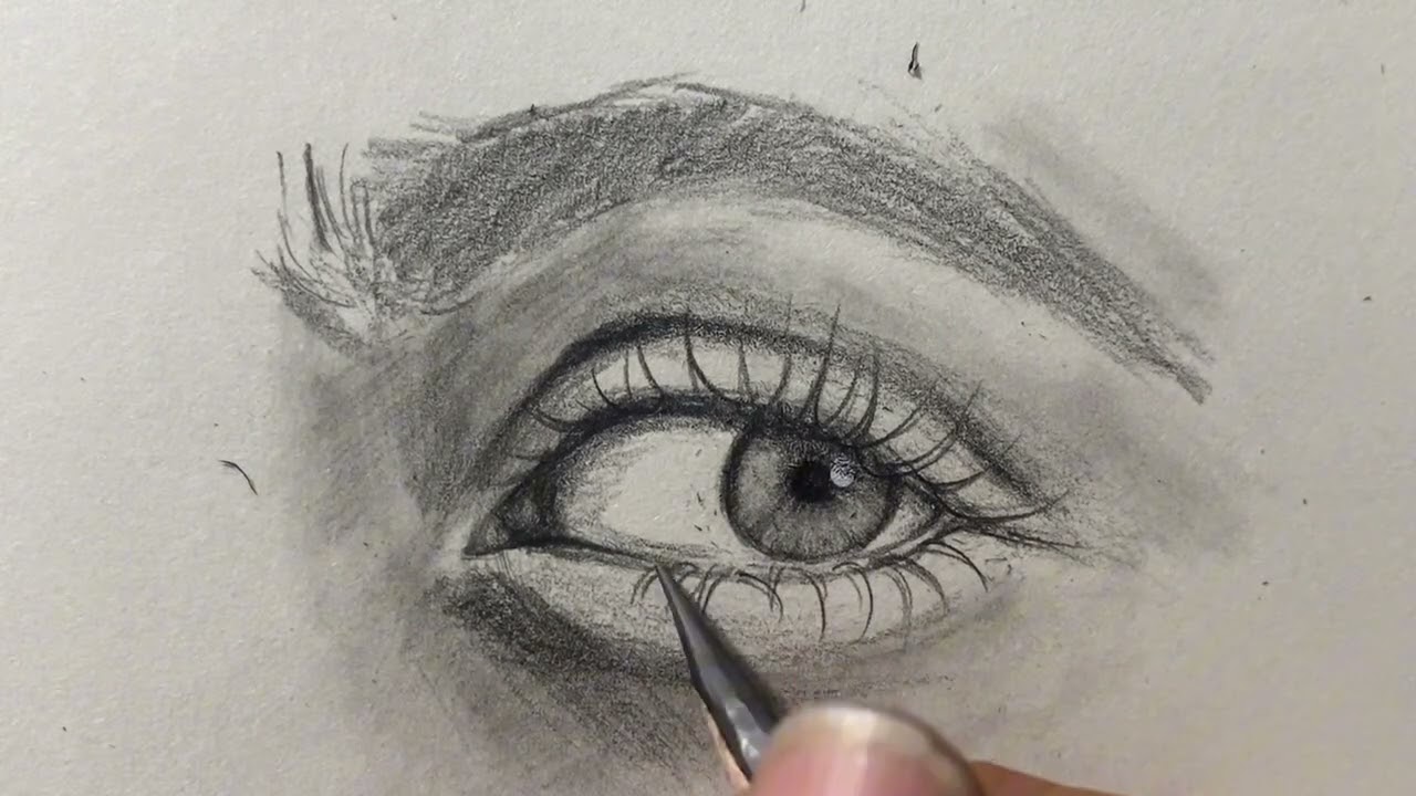 How to Draw Eyes Looking Sideways
