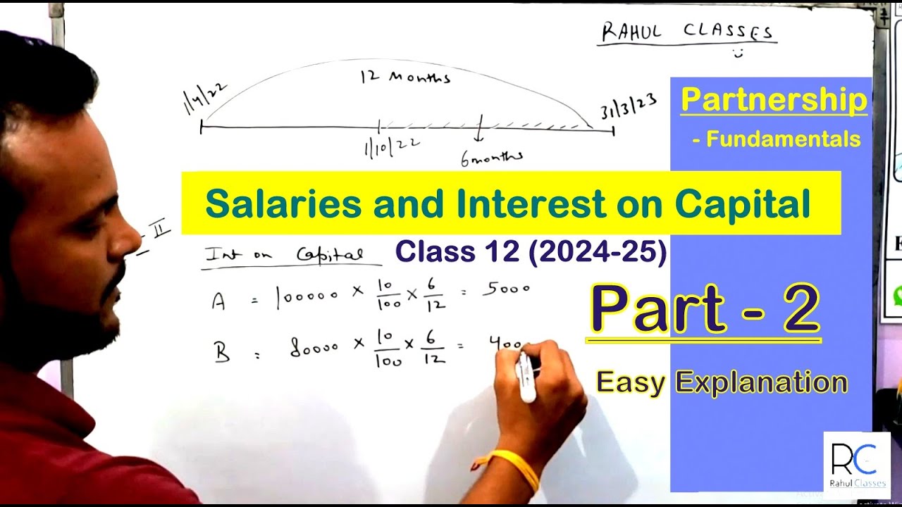 Fundamentals - Partnership | Chapter 1 - Part 2 | Accountancy | Class ...