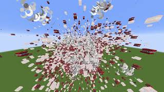 Destroying my PC with 30 000 TNT's in MINECRAFT