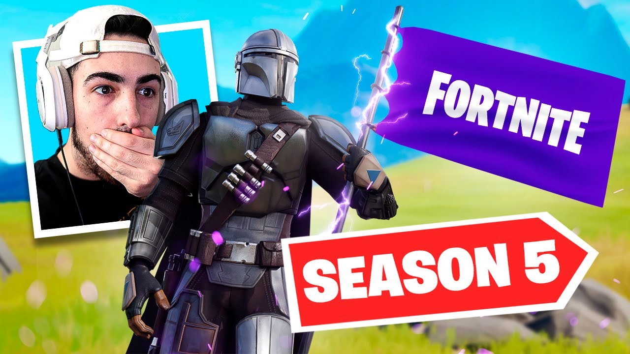 I went trickshotting on SEASON 5 in Fortnite... YouTube