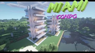 Minecraft: Miami Beachfront Condo Tutorial | How To Build | Episode 05