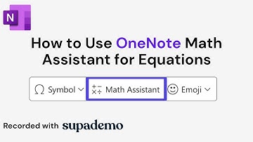 How to Use OneNote Math Assistant for Equations