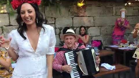 Ross Maio | Piano Accordion | Sydney | NSW.  @ Bridal Shower Party, "Lambada"
