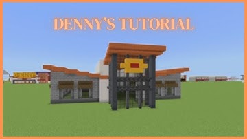 Minecraft Tutorial: How To Make Denny