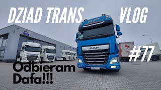 Dziad Trans Vlog#77 | Odbiór ciągnika DAF XF 480 FT E6 | Szkolenie w serwisie | Kierowca ciężarówki