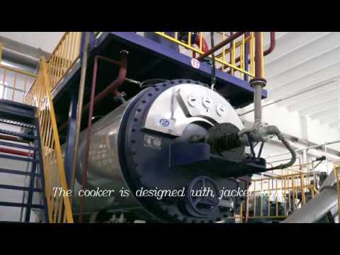 Rendering plant working process