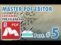 Como Usar El Master PDF Part. 5   Editar PDF Escaneado   Copiar Texto   OCR