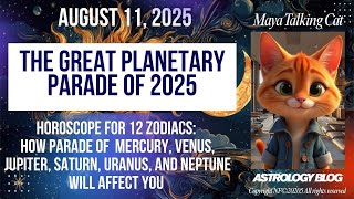 The Great Cosmic Alignment of August 11, 2025 – Horoscope for all 12 zodiacs