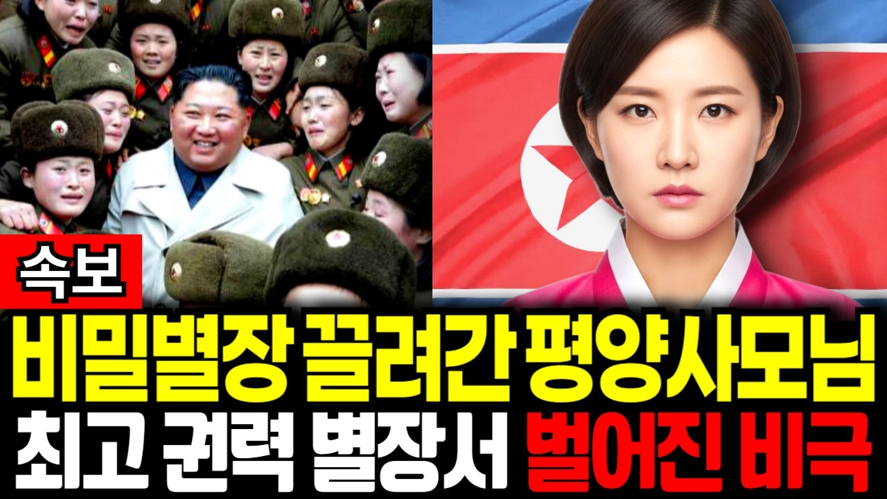 탈북한 고위층 유부녀가 김정은의 비밀 별장에 끌려가서 겪은 경악스러운 일 폭로 탈북사연 북한진실 북한사연