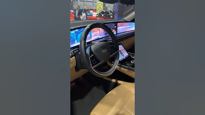 Impressive interior of the new Cadillac Escalade IQ 2025 😎👌