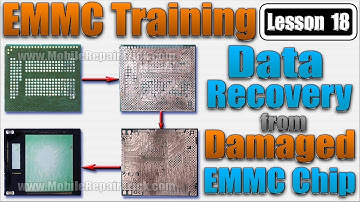 Emmc Training Lesson 18 | Data Recovery from Damaged EMMC Chip | Recover Damaged Emmc