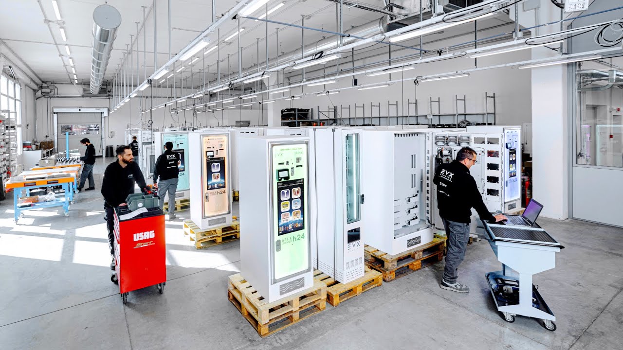 EVX Vending video aziendale - distributori automatici per tabaccherie e farmacie