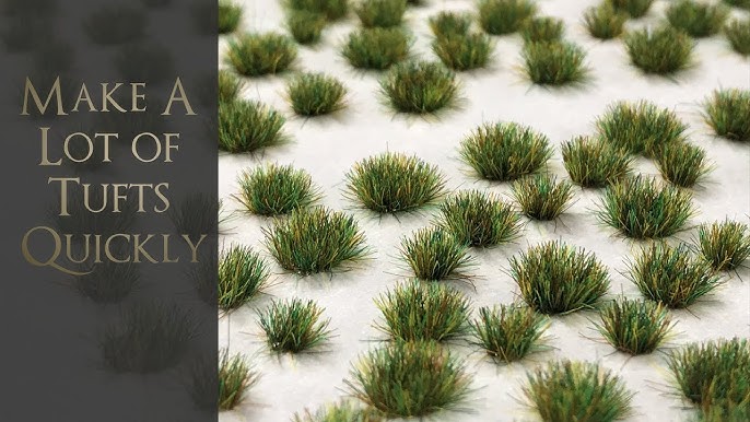 In this clip, we'll look at one of the simplest ways to create a grass for  a diorama at a scale of 1:35. This method is suitable for a beginner in  modeling