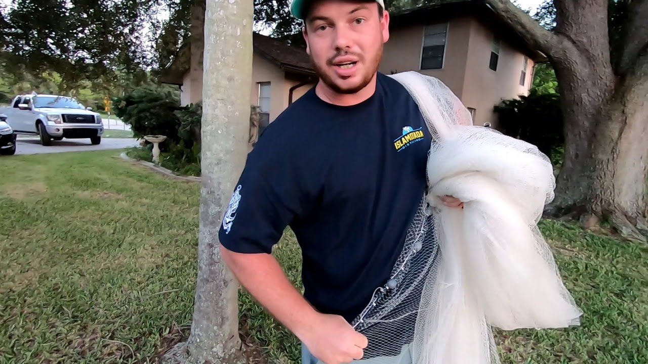 The BEST way TO THROW A CAST NET PERFECTLY EVERY TIME//TRIPLE LOAD 