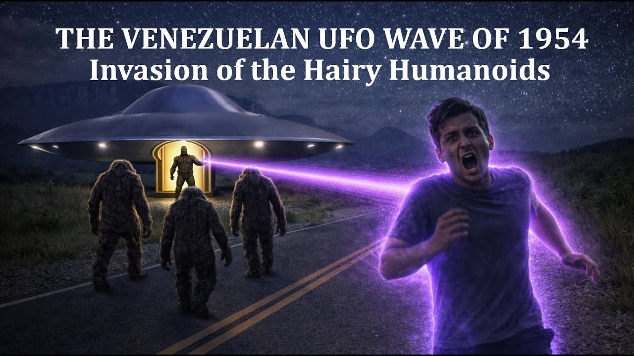 The Venezuelan UFO Wave of 1954: Invasion of the Hairy Humanoids