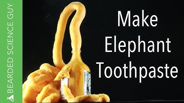 Elephant Toothpaste (Chemistry)