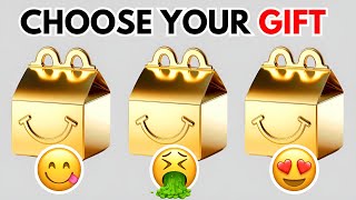 🎁Choose Your Gift...!LunchBoxEdition🍔🍕(Gift Quiz)