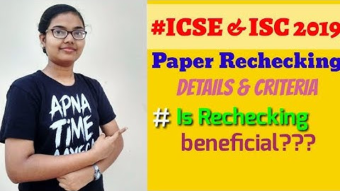 ICSE and ISC 2019 Paper Rechecking details||Master Mind