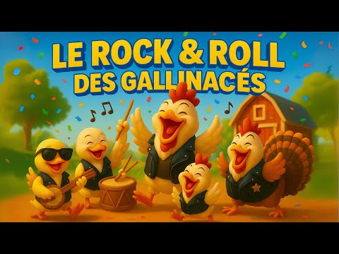 Fait avec TubeTube.io | Le Rock & Roll des Gallinacés 🐔🐣🎸 | Chanson pour Enfants 🎶