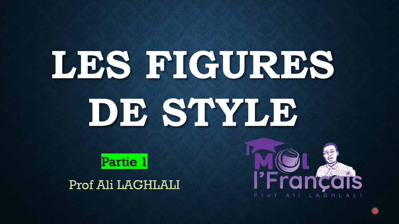 les figures de style المحسنات البديعية بالدارجة باك حر و 1 باك