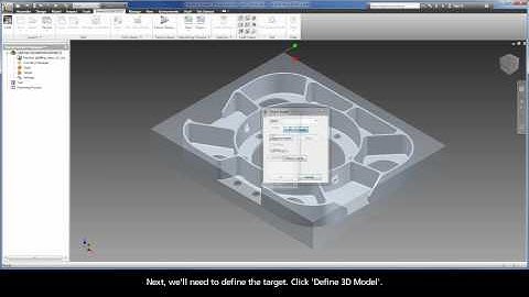 InventorCAM iMachining Tutorial Series - Video 1