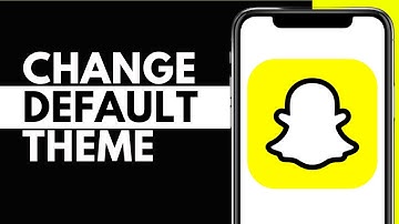 How To Change Snapchat Theme 2025 (iPhone & Android)