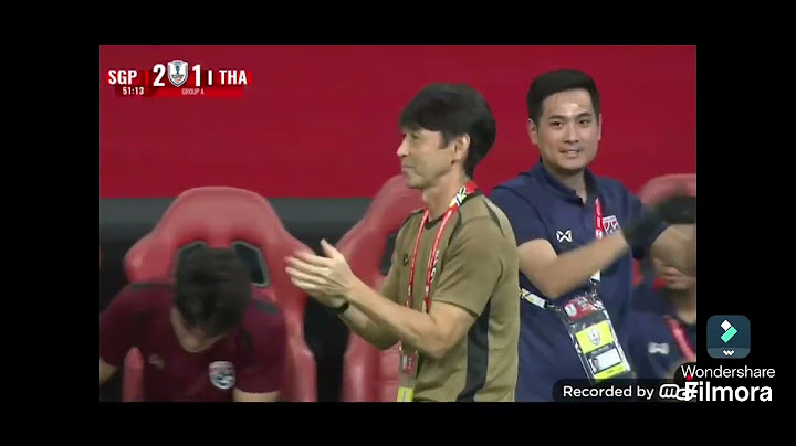 ไฮไลท์ฟุตบอล ไทย 4-2 สิงคโปร์ อาเซียนคัพ 17/12/67