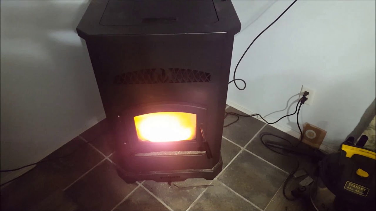 pp130 pellet stove update - YouTube